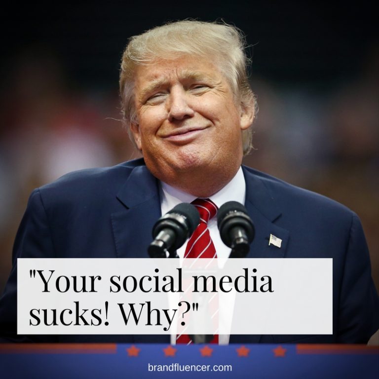 Your Social Media Sucks